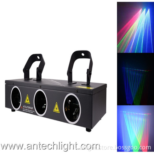 Three-eye RGB animation laser light ATL270RGB